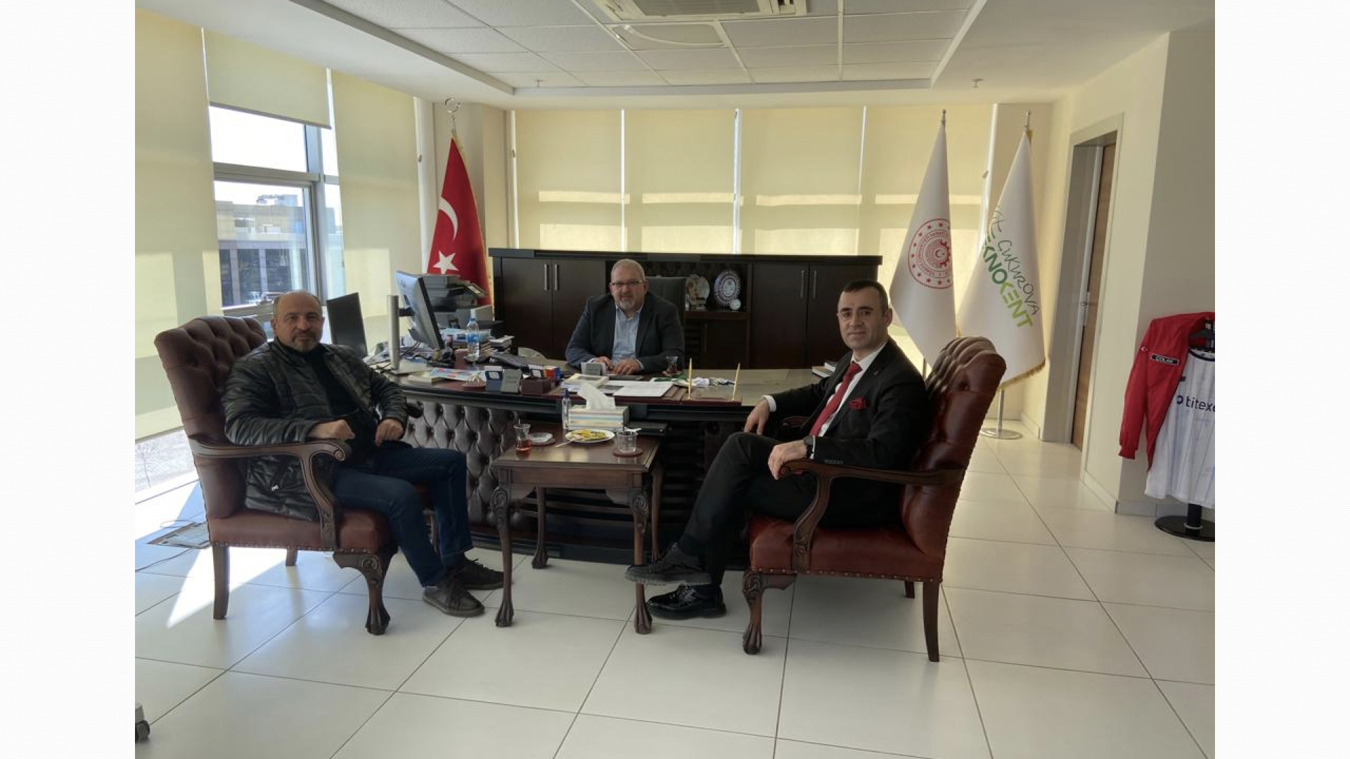 TÜYAFED Genel Başkanı Ziyareti